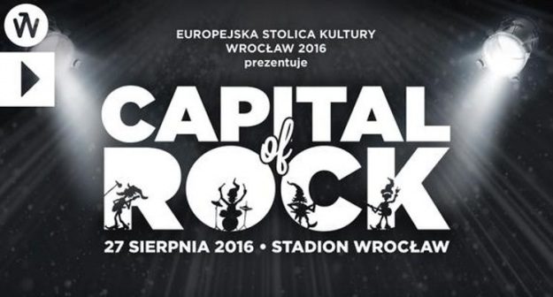 Совместными усилиями европейской культурной столицы Вроцлав 2016 и RockloudLive в последнюю субботу августа город на реке Одер станет столицей рок-музыки