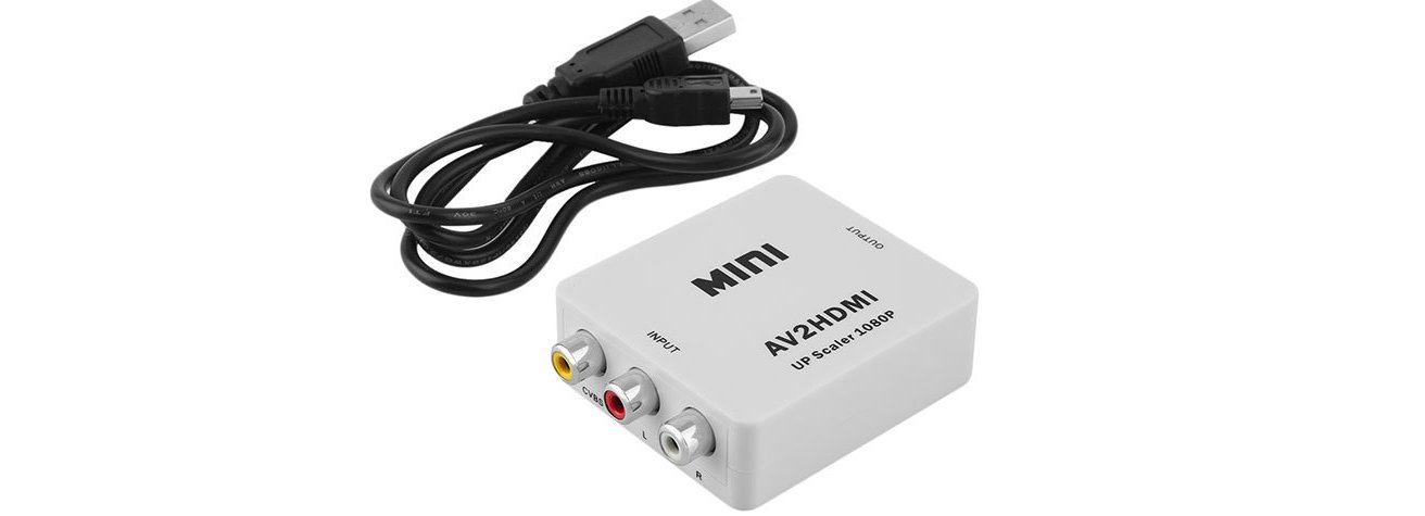 HDMI-AV (RCA) konvertori orqali qanday ulanadi