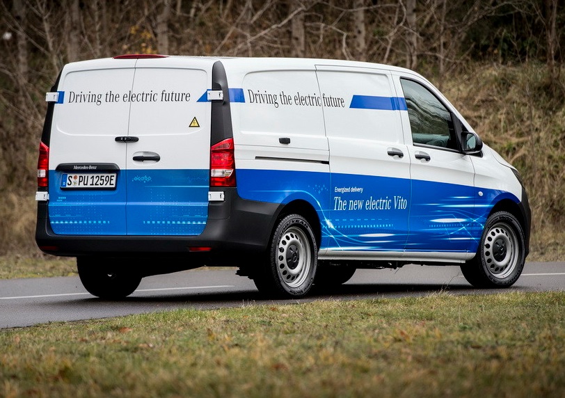 Развозной фургон с нулевым вредным выбросом в атмосферу Mercedes-Benz eVito уже можно заказать в Германии